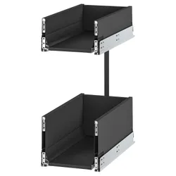IKEA KNIVSHULT(506.006.79) розширювані аксесуари, темно -сірий