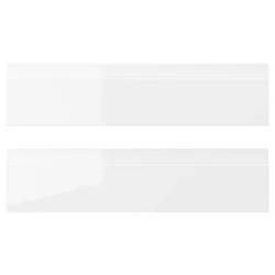 IKEA VOXTORP (103.974.96) фасад ящика, глянцевий білий