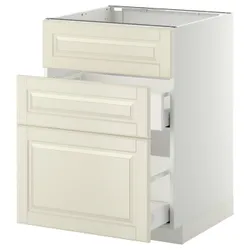 IKEA METOD / MAXIMERA(299.198.01) одна штука від злотих + 3 шт./2 шт, білий / Bodbyn крем