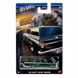 HOT WHEELS HOT WAGONS 1/5 '64 Chevy Nova Wagon HRR89