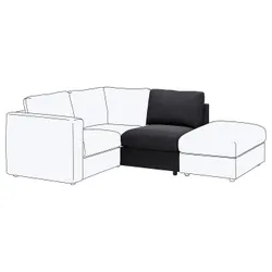IKEA VIMLE(805.172.64) покриття 1-місної секції, Хіларед Антрацит