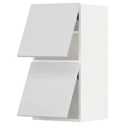 IKEA METOD(893.945.98) горизонтальна шафа 2 дверцята відкриваються сенсорні, білий/Ringhult білий