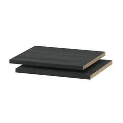 IKEA UTRUSTA(502.129.76) полиця, імітація чорного дерева