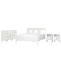 IKEA IDANÄS (894.880.40) Комплект меблів для спальні 4 шт, білий