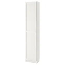 IKEA BILLY / OXBERG(793.041.26) книжкова шафа з дверцятами, білий