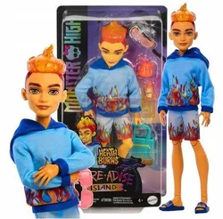 Лялька Monster High: Щасливий острів-рай Хіт Бернс, розмір HRP69