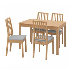 IKEA EKEDALEN / EKEDALEN(994.881.10) стіл і 4 стільці, імітація дуба. dębu / Orrsta світло-сірий