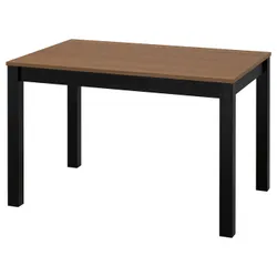 IKEA ÅLHULT(406.007.93) стіл, Чорний/коричневий