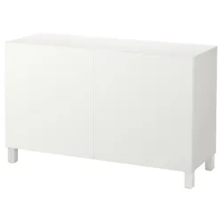 IKEA BESTÅ(892.098.26) поєднання з дверима, білий / Lappviken / Stubbarp білий