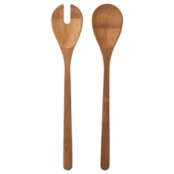 IKEA GRÖNSAKER(604.812.42) столові прибори для салату, 2 шт., бамбук