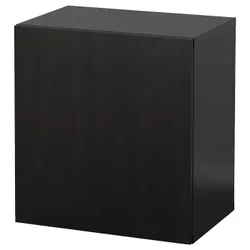 IKEA BESTÅ(994.398.22) комбінування навісних шаф, чорно-коричневий / Lappviken
