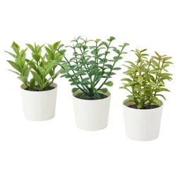 IKEA FEJKA (405.084.07) штучний горщик + набір дон 3s, всередину / назовні Трави