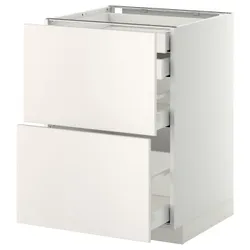 IKEA METOD / MAXIMERA (999.159.27) sz stj 2fr / 2n / wed / w szu, білий / Veddinge білий