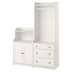 IKEA HAUGA(493.886.36) стійка, білий