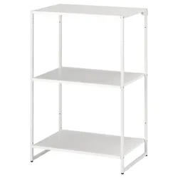 IKEA JOSTEIN(194.369.31) стелаж, вхід/вихід/білий метал