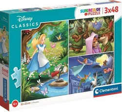 Пазл 3x48 Суперкольоровий Дісней Класичний