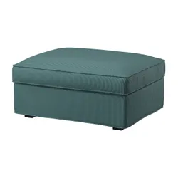 IKEA KIVIK (494.430.39) підніжка з місцем для зберігання, Kelinge сіро-бірюзовий