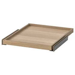 IKEA KOMPLEMENT(002.463.56) висувний лоток, білий морений дуб