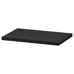IKEA BILLY(904.773.52) полиця, чорна імітація дуб
