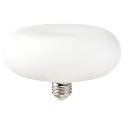 IKEA MOLNART(805.850.45) Світлодіодна лампочка E27 120 Люменів, У формі танцювального кільця біле