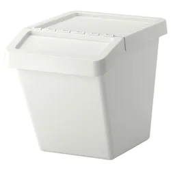 IKEA SORTERA (702.558.99) Кошик для сортування відходів, білий