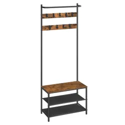 Вішак для одягу з двома полицями