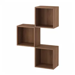 IKEA EKET(695.674.96) Поєднання настінних шаф, горіх