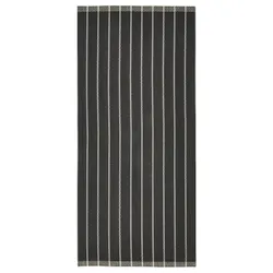 IKEA RIDSTIG(206.009.68) плоский тканий килимок, сірий/крем