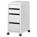 IKEA MICKE (902.130.78) Комод на коліщатках, білий