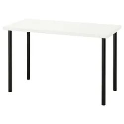 IKEA LAGKAPTEN / ADILS(294.167.63) письмовий стіл, Білий чорний