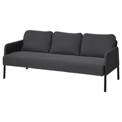 IKEA GLOSTAD(405.732.85) Докат з 3-х осіб, Knisa темно -сірий