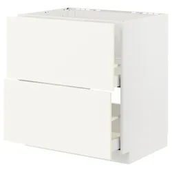 IKEA METOD / MAXIMERA(595.071.77) вправо, вліво, вліво + 2fr/2fr, білий/Вальстена білий