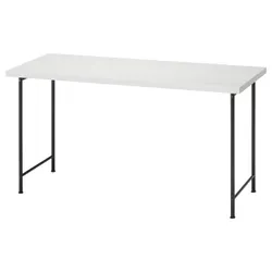 IKEA LAGKAPTEN / SPÄND(295.638.29) стіл, білий/чорний