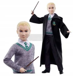 Лялька ГАРРІ ПОТТЕРА ДРАКО КОР + аксесуари HMF35