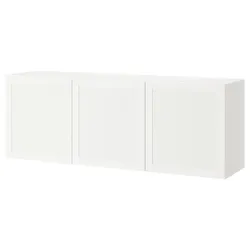 IKEA BESTÅ(494.259.12) комбінування навісних шаф, білий / Ханвікен білий