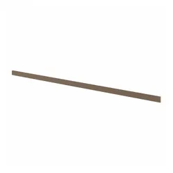 IKEA VOXTORP(505.817.51) Округла декоративна смуга, Темно -сірий коричневий блиск