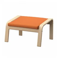IKEA POÄNG(095.906.35) підставка, БІЛИЙ -orange Oak Зарештований шпон