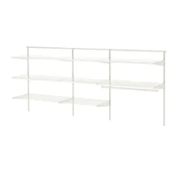 IKEA BOAXEL(193.324.10) комбінація для прання, білий / метал