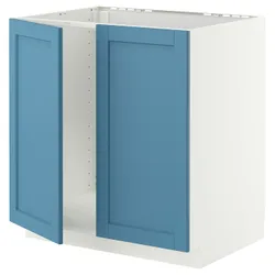 IKEA METOD(996.013.66) гріх/2 чіп, Biały/Lerhyttan Blue