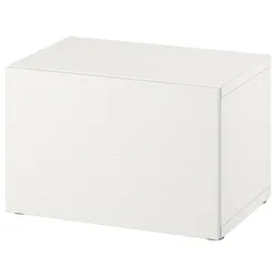 IKEA BESTÅ(194.297.75) шафа з дверима, білий / Лаксвікен білий