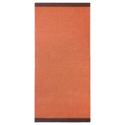 IKEA VÄGOMRÅDE(306.132.15) плоский тканий килим, світлий оранжево-рожевий