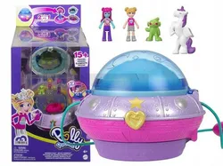 Ігровий набір для ляльок POLLY POCKET "КОСМІЧНІ ПРИГОДИ НЛО" для дітей віком від 4 років HCG25