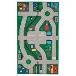 IKEA LILLABO(706.099.90) килим, зелений