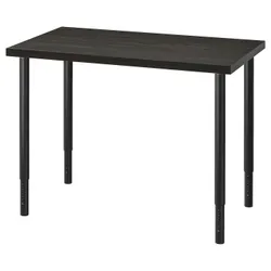 IKEA LINNMON / OLOV(594.163.80) стіл, Czarnybrą