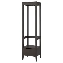 IKEA IDANÄS Відкритий шафа, темно-коричнева морилка (804.588.39)