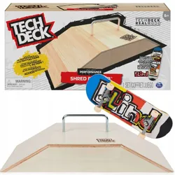 ДЕРЕВ'ЯНА РАМПА TECH DECK + НАБІР SKATEBOARD SPIN MASTER SHRED PYRAMID