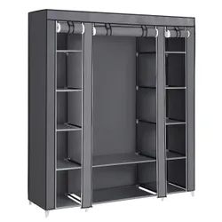 Модульний гардероб Гардероб Сірий 150 см горище