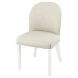 IKEA ROSENTORP(106.141.69) крісло, Легкий бежевий/білий корпус