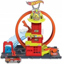 Набір Hot Wheels "Пожежна станція" Super Loop HKX41