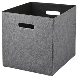 IKEA BLÄDDRA(505.867.77) коробка, сірий